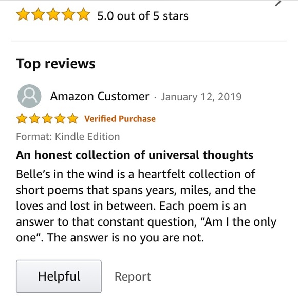 Buy “Belle’s in the Wind by BelleChery” on Amazon or Barnes and Noble :)! - Picture 5 of 6